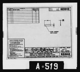 Manufacturer's drawing for Packard Packard Merlin V-1650. Drawing number 621842