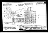 Manufacturer's drawing for Lockheed Corporation P-38 Lightning. Drawing number 195281