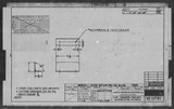 Manufacturer's drawing for North American Aviation B-25 Mitchell Bomber. Drawing number 98-53781
