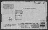 Manufacturer's drawing for North American Aviation B-25 Mitchell Bomber. Drawing number 98-53781