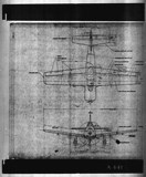 Manufacturer's drawing for North American Aviation T-28 Trojan. Drawing number 200-00001