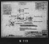 Manufacturer's drawing for North American Aviation B-25 Mitchell Bomber. Drawing number 98-73528