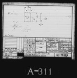 Manufacturer's drawing for Vultee Aircraft Corporation BT-13 Valiant. Drawing number 63-78163