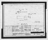 Manufacturer's drawing for Boeing Aircraft Corporation B-17 Flying Fortress. Drawing number 41-292