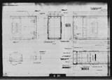 Manufacturer's drawing for North American Aviation B-25 Mitchell Bomber. Drawing number 108-61113