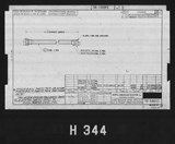 Manufacturer's drawing for North American Aviation B-25 Mitchell Bomber. Drawing number 98-58843