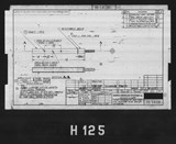 Manufacturer's drawing for North American Aviation B-25 Mitchell Bomber. Drawing number 98-58231