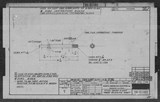 Manufacturer's drawing for North American Aviation B-25 Mitchell Bomber. Drawing number 98-611103
