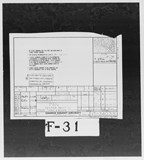 Manufacturer's drawing for Chance Vought Aircraft Inc. F4U Corsair. Drawing number 34038