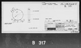 Manufacturer's drawing for Boeing Aircraft Corporation B-17 Flying Fortress. Drawing number 1-20336