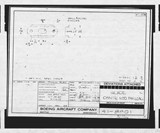 Manufacturer's drawing for Boeing Aircraft Corporation B-17 Flying Fortress. Drawing number 41-8801