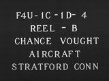 Manufacturer's drawing for Chance Vought F4U Corsair. Drawing number CORSAIR ROLL B