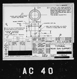 Manufacturer's drawing for Boeing Aircraft Corporation B-17 Flying Fortress. Drawing number 1-18262