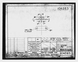 Manufacturer's drawing for Beechcraft AT-10 Wichita - Private. Drawing number 104283