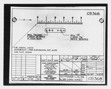 Manufacturer's drawing for Beechcraft AT-10 Wichita - Private. Drawing number 105368