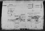 Manufacturer's drawing for North American Aviation B-25 Mitchell Bomber. Drawing number 98-58015