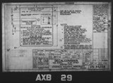 Manufacturer's drawing for Chance Vought F4U Corsair. Drawing number 34228