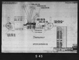 Manufacturer's drawing for North American Aviation B-25 Mitchell Bomber. Drawing number 98-43073