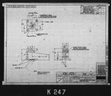 Manufacturer's drawing for North American Aviation B-25 Mitchell Bomber. Drawing number 62a-48087