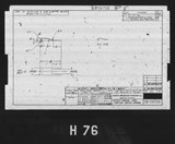Manufacturer's drawing for North American Aviation B-25 Mitchell Bomber. Drawing number 98-54700