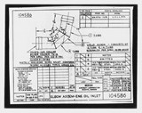 Manufacturer's drawing for Beechcraft AT-10 Wichita - Private. Drawing number 104586