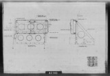 Manufacturer's drawing for North American Aviation B-25 Mitchell Bomber. Drawing number 98-62555