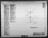 Manufacturer's drawing for Chance Vought F4U Corsair. Drawing number 38791
