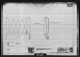 Manufacturer's drawing for North American Aviation B-25 Mitchell Bomber. Drawing number 98-53221