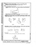 Manufacturer's drawing for Generic Parts - Aviation General Manuals. Drawing number AND10481