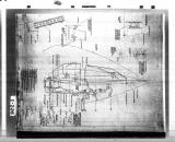 Manufacturer's drawing for Lockheed Corporation P-38 Lightning. Drawing number 202923