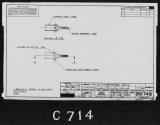 Manufacturer's drawing for Lockheed Corporation P-38 Lightning. Drawing number 201748