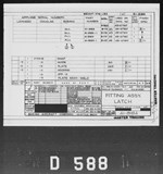 Manufacturer's drawing for Boeing Aircraft Corporation B-17 Flying Fortress. Drawing number 41-8184