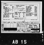 Manufacturer's drawing for Boeing Aircraft Corporation B-17 Flying Fortress. Drawing number 1-26285