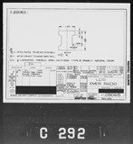 Manufacturer's drawing for Boeing Aircraft Corporation B-17 Flying Fortress. Drawing number 1-28065