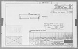 Manufacturer's drawing for North American Aviation B-25 Mitchell Bomber. Drawing number 98-48802