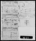 Manufacturer's drawing for Lockheed Corporation P-38 Lightning. Drawing number 199000