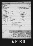 Manufacturer's drawing for North American Aviation B-25 Mitchell Bomber. Drawing number 98-58364