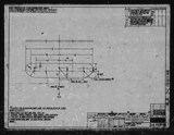 Manufacturer's drawing for North American Aviation B-25 Mitchell Bomber. Drawing number 98-730109