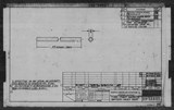 Manufacturer's drawing for North American Aviation B-25 Mitchell Bomber. Drawing number 98-54807_H