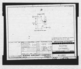 Manufacturer's drawing for Boeing Aircraft Corporation B-17 Flying Fortress. Drawing number 41-6821