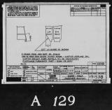 Manufacturer's drawing for Lockheed Corporation P-38 Lightning. Drawing number 191538