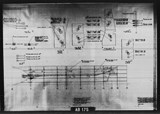Manufacturer's drawing for North American Aviation B-25 Mitchell Bomber. Drawing number 98-517023