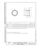 Manufacturer's drawing for Generic Parts - Aviation General Manuals. Drawing number AN3048