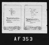 Manufacturer's drawing for North American Aviation B-25 Mitchell Bomber. Drawing number 3e4