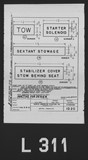 Manufacturer's drawing for North American Aviation P-51 Mustang. Drawing number 1d20