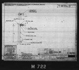 Manufacturer's drawing for North American Aviation B-25 Mitchell Bomber. Drawing number 98-61340