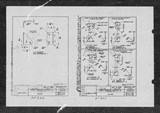 Manufacturer's drawing for North American Aviation B-25 Mitchell Bomber. Drawing number 2C11 2C12