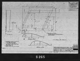 Manufacturer's drawing for North American Aviation B-25 Mitchell Bomber. Drawing number 98-61188