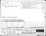 Manufacturer's drawing for North American Aviation P-51 Mustang. Drawing number 102-54801