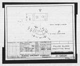 Manufacturer's drawing for Boeing Aircraft Corporation B-17 Flying Fortress. Drawing number 21-9896
